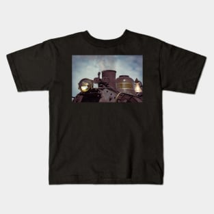 Baldwin Chimney and Steam Dome Kids T-Shirt